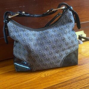 Monogram Black and Gray Women's Bag